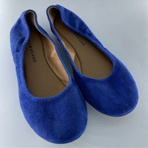 Lucky Brand Suede Ballet Flats
